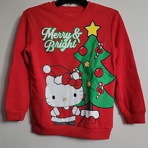 Hello Kitty Red Merry & Bright Sweatshirt by Sanrio